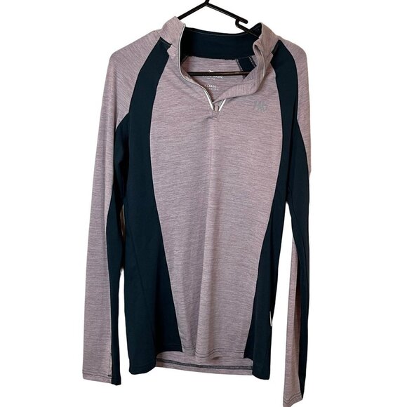 Horseware Winter Aveen Tech Top 1/4 Zip Pullover Color Block Blue Purple Size XL - Picture 1 of 8